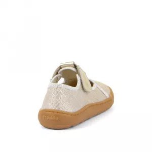 Barefoot papuče Froddo, SLIPPERS - gold shine - Mini Bambini