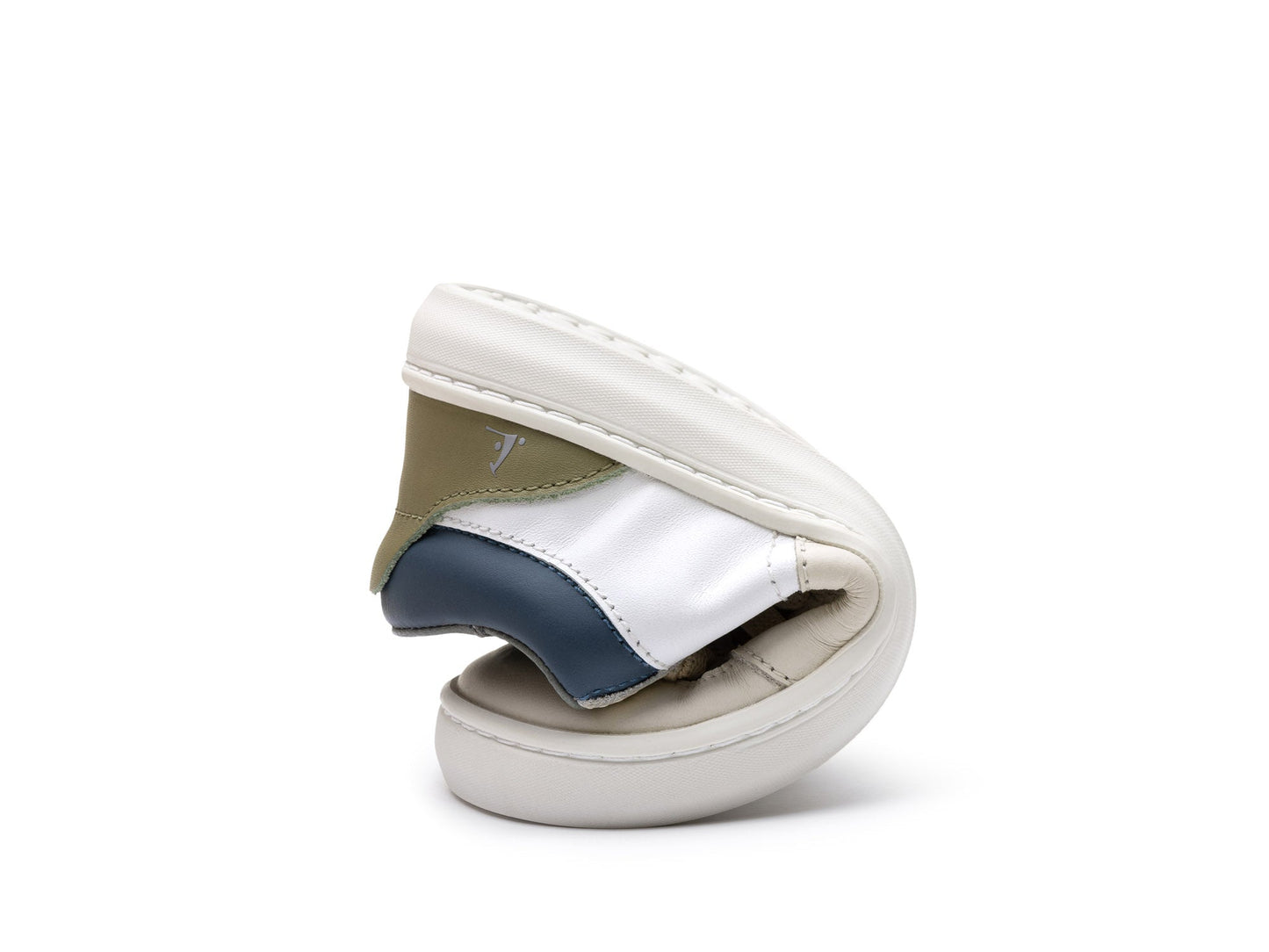 Barefoot patike OLLIE - plavo - zelene - Mini Bambini