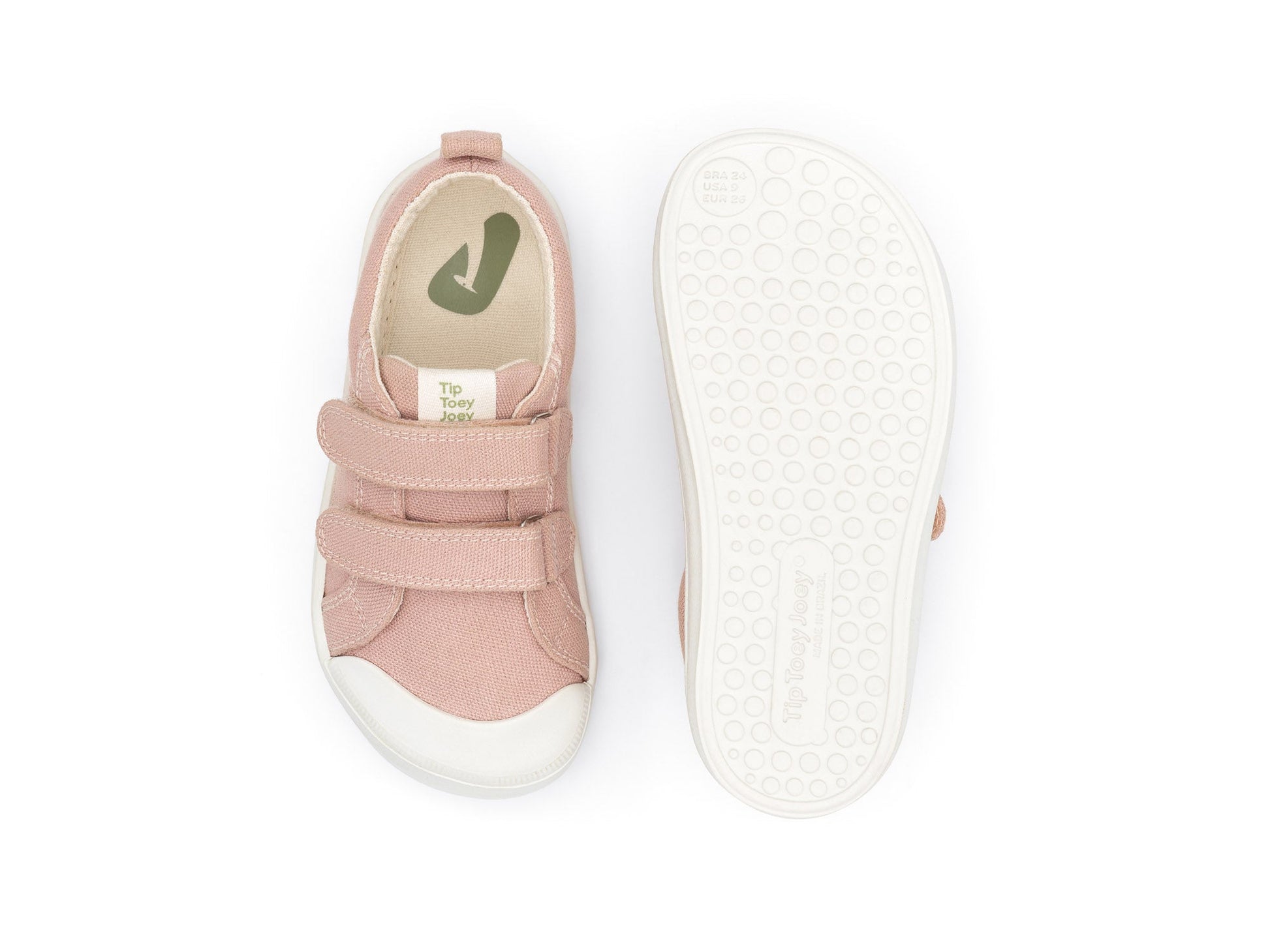 Barefoot patike RAMP GREEN - roze - Mini Bambini