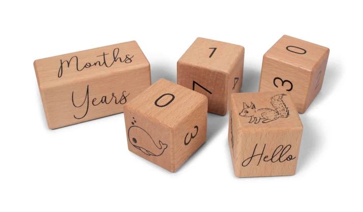 Drvene kocke kalendar - Mini Bambini