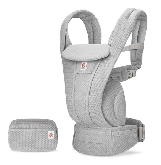 Ergonomska kengur nosiljka Ergobaby Omni Deluxe Mesh - Pearl Grey - Mini Bambini