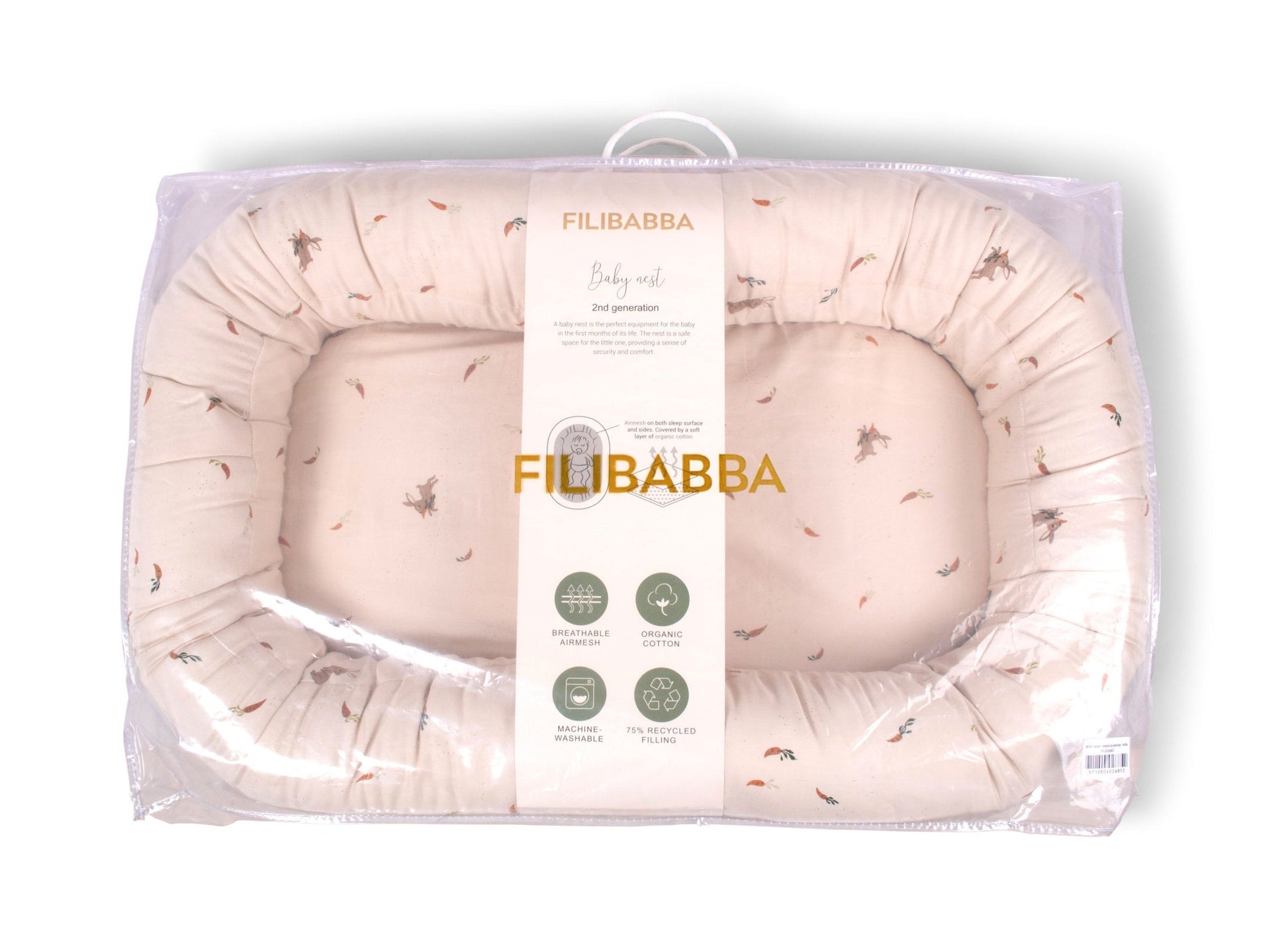 Gnijezdo za bebe "Carrot Thief" - Mini Bambini