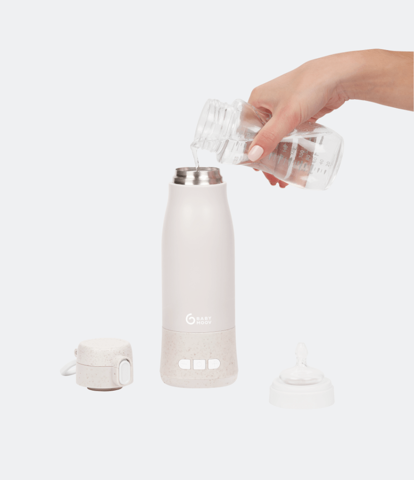 Grijač za mlijeko na punjenje MOOV FEED - Mini Bambini