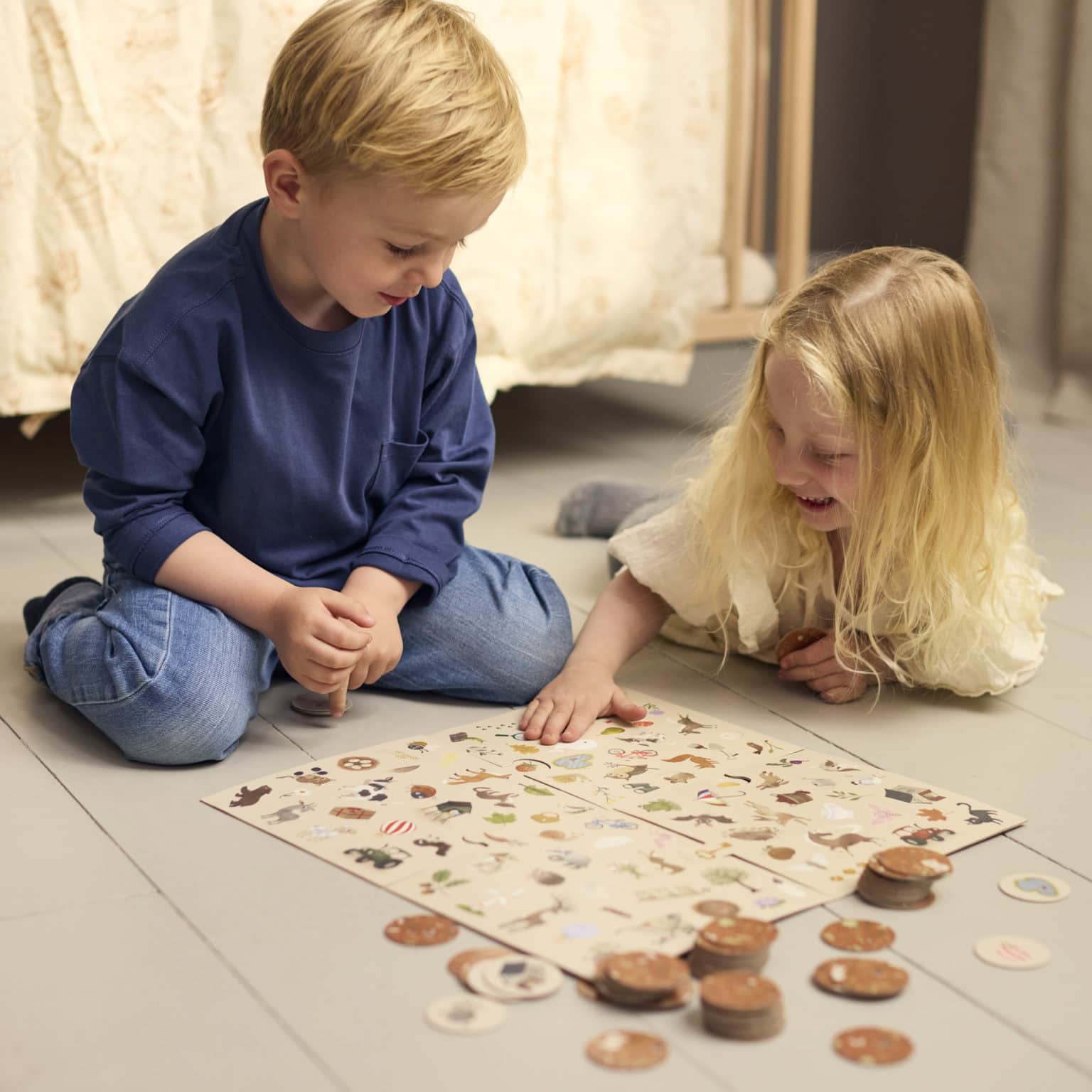 Igra "Pronađi prvi!" - Mini Bambini