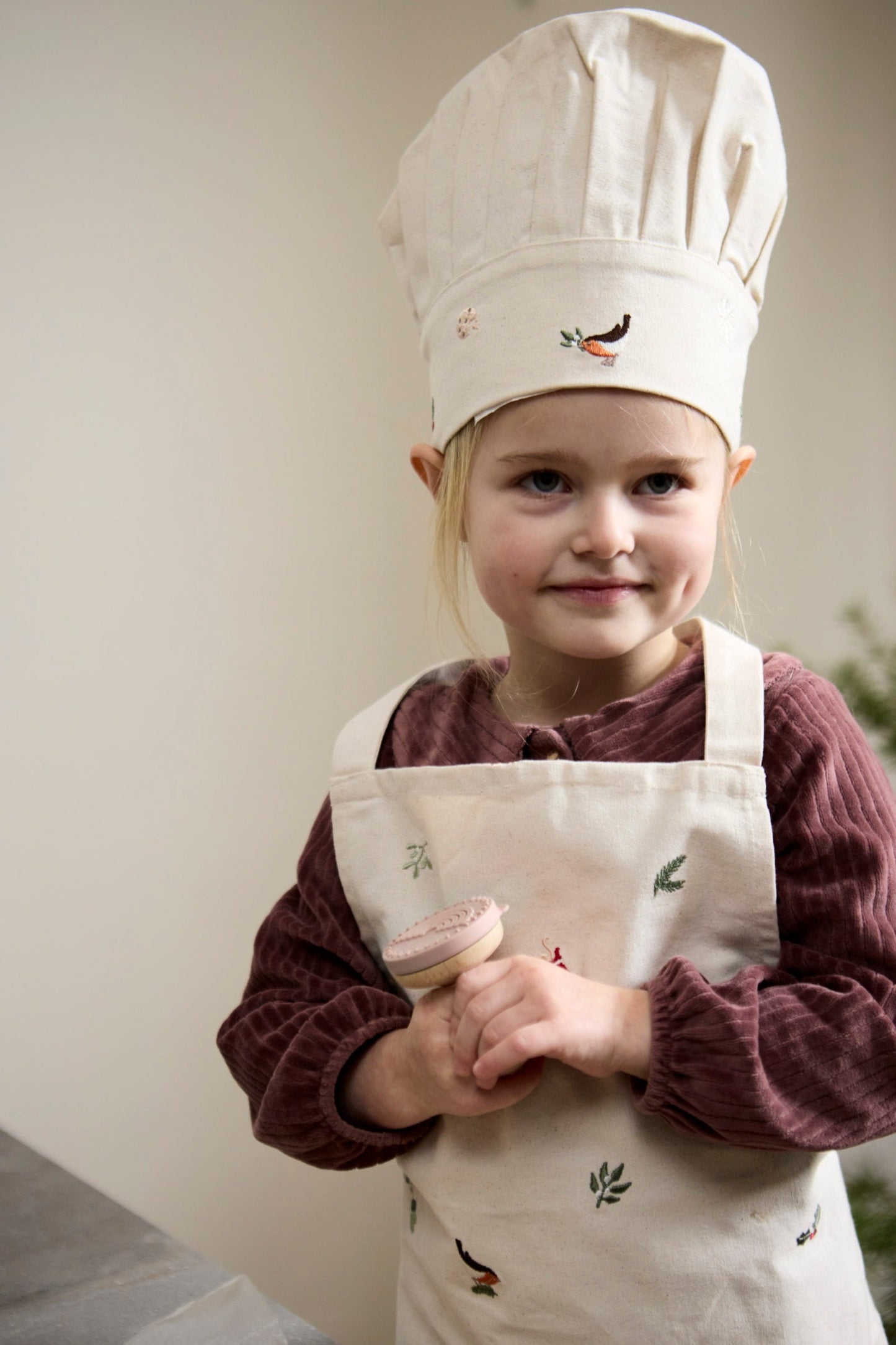 Kecelja i kuvarska kapa za djecu - Wonderful Winter - Mini Bambini