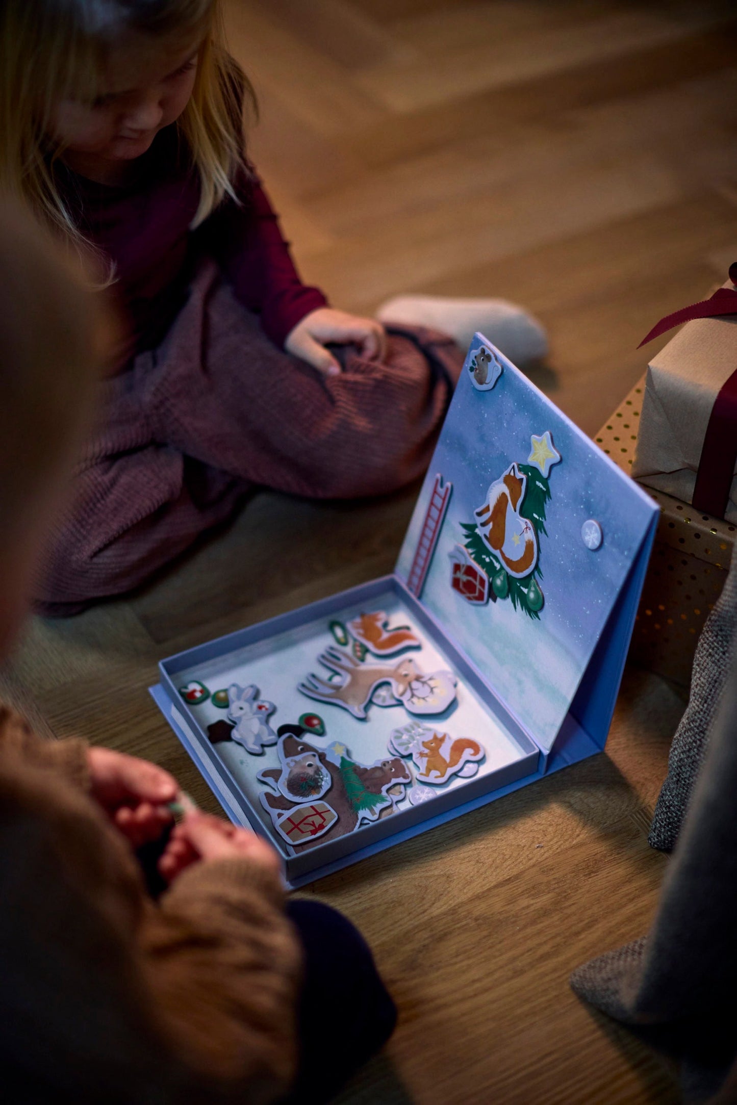 Magnetna igra - Zabava u zimskoj šumi - Mini Bambini