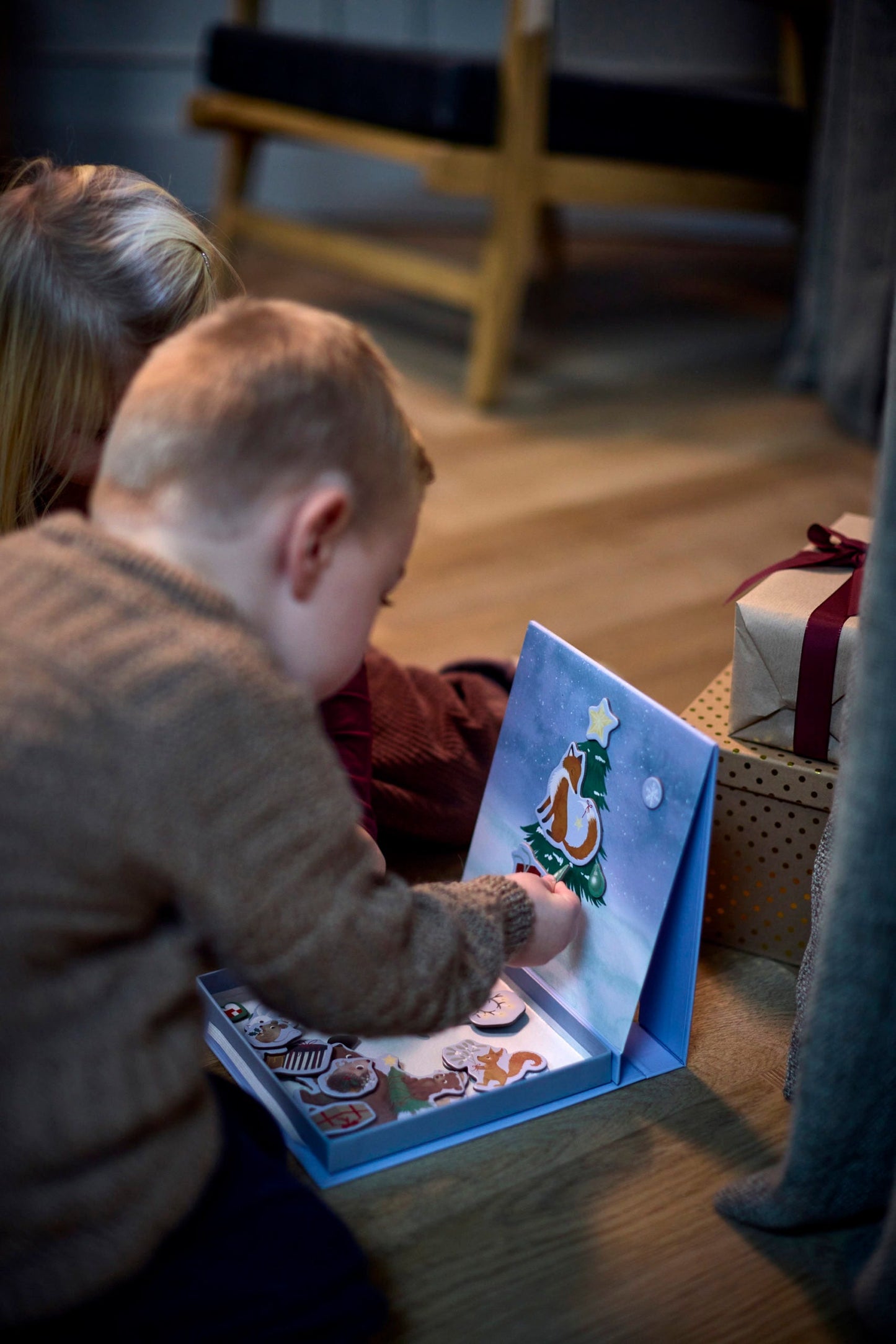 Magnetna igra - Zabava u zimskoj šumi - Mini Bambini