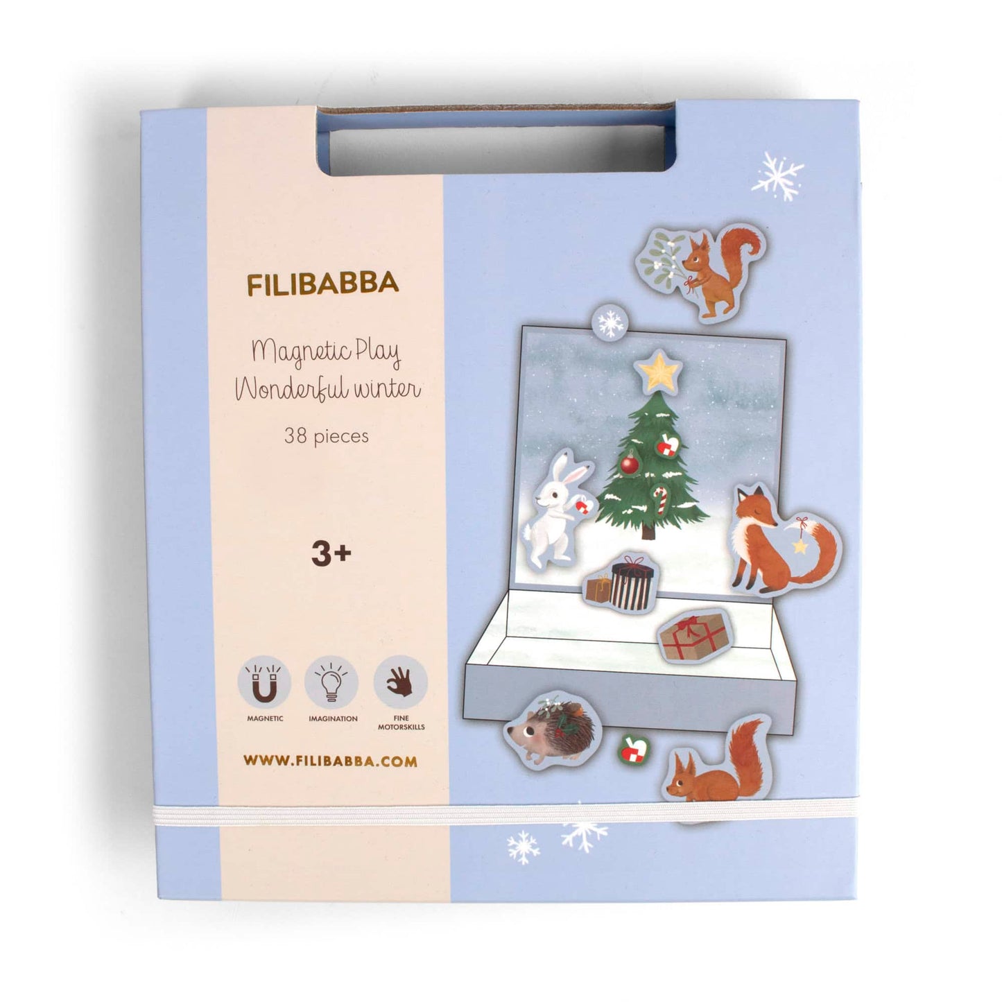 Magnetna igra - Zabava u zimskoj šumi - Mini Bambini