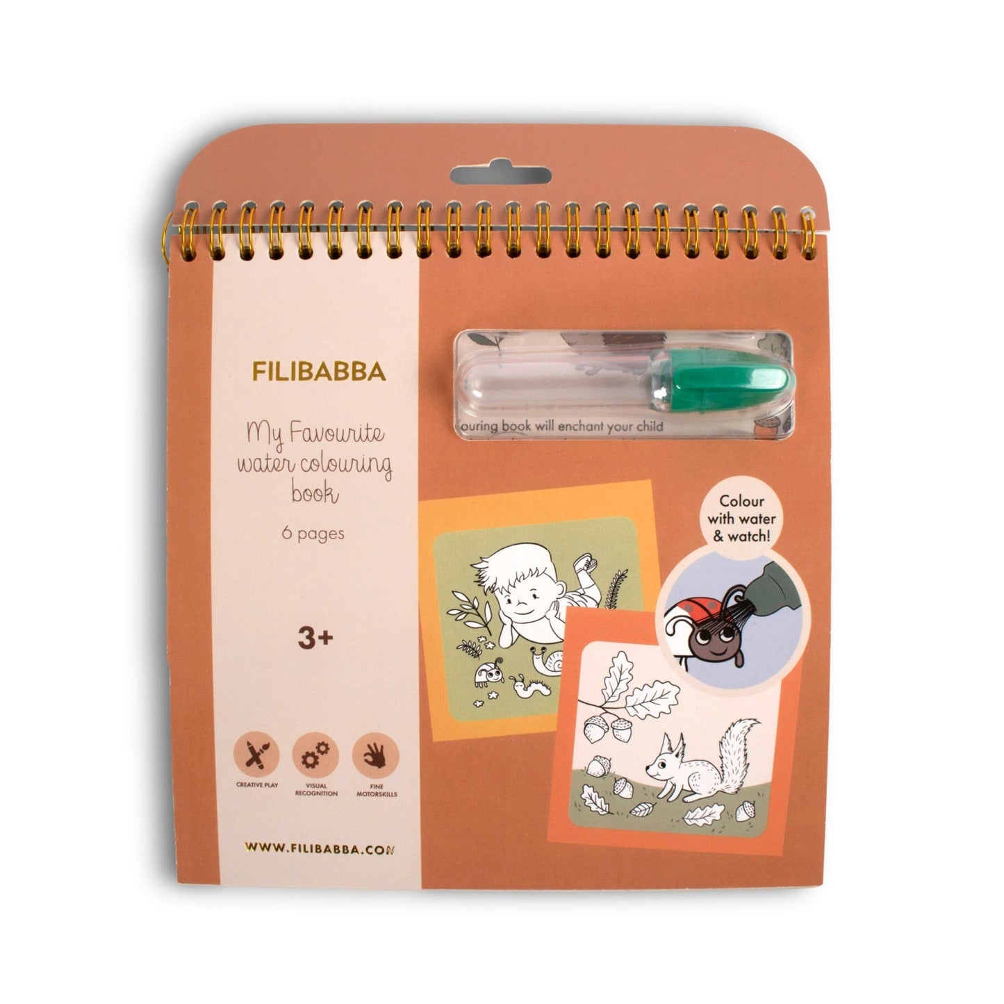 Moja omiljena vodena bojanka - Šuma - Mini Bambini