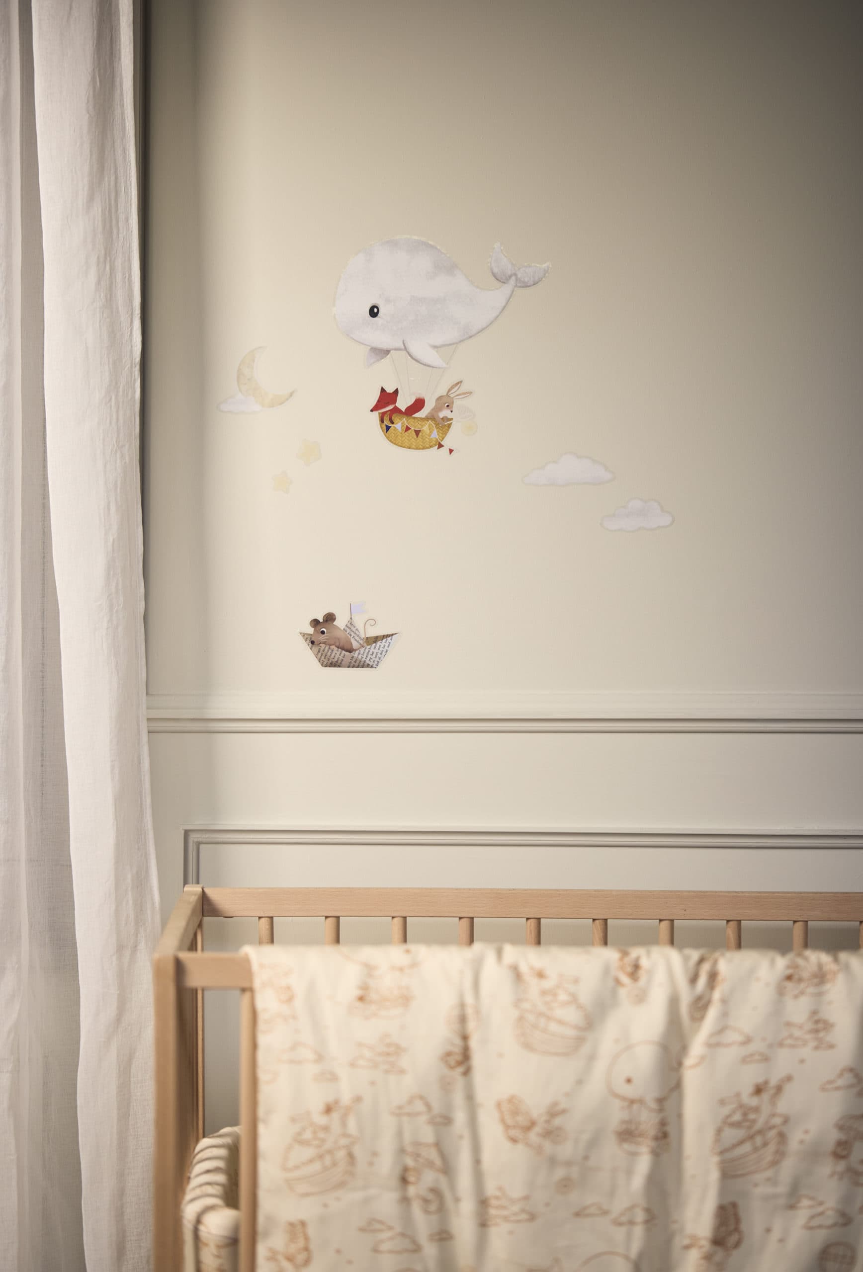 Naljepnice za zid - Pospani avanturisti - Mini Bambini