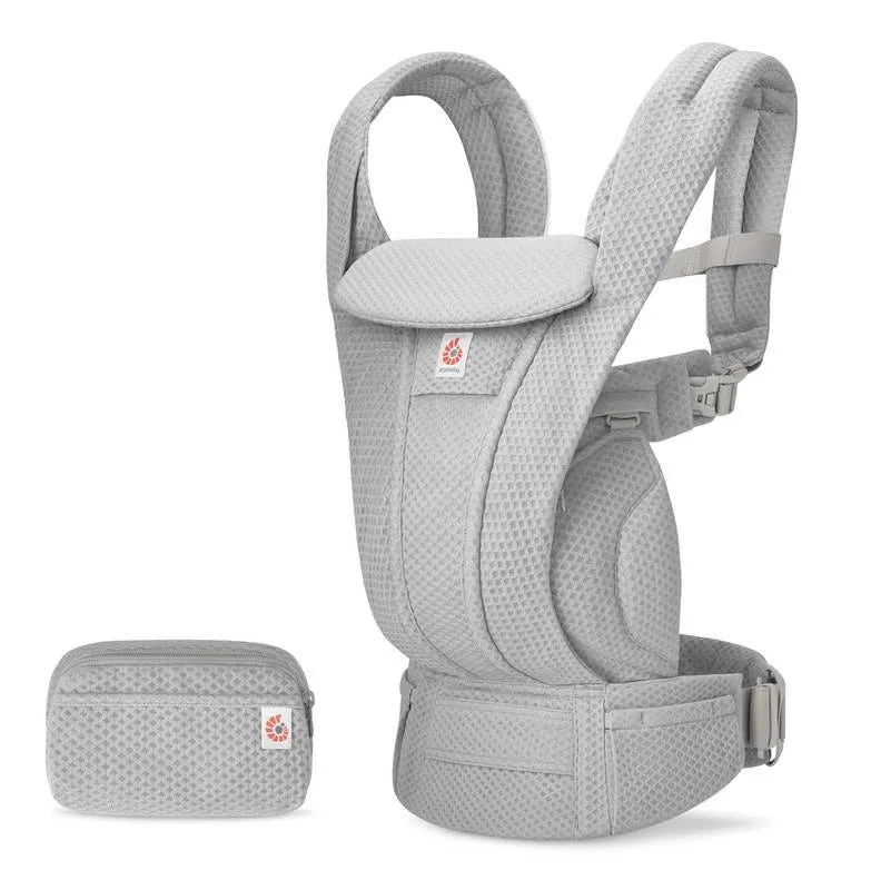 Ergonomska kengur nosiljka Ergobaby Omni Deluxe Mesh - Pearl Grey