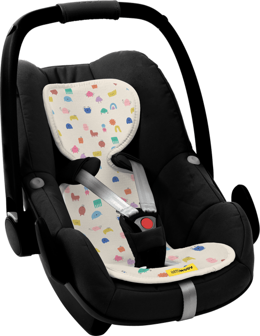 Podloga protiv znojenja za autosjedište, Aeromoov, grupa 0 - Funny Shapes - Mini Bambini