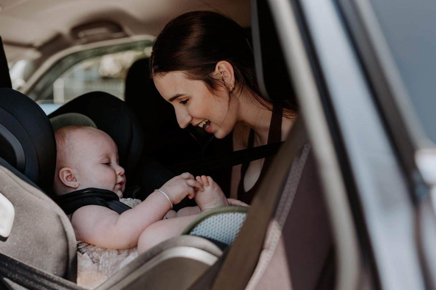 Podloga protiv znojenja za autosjedište, Aeromoov, grupa 0 - Moss - Mini Bambini