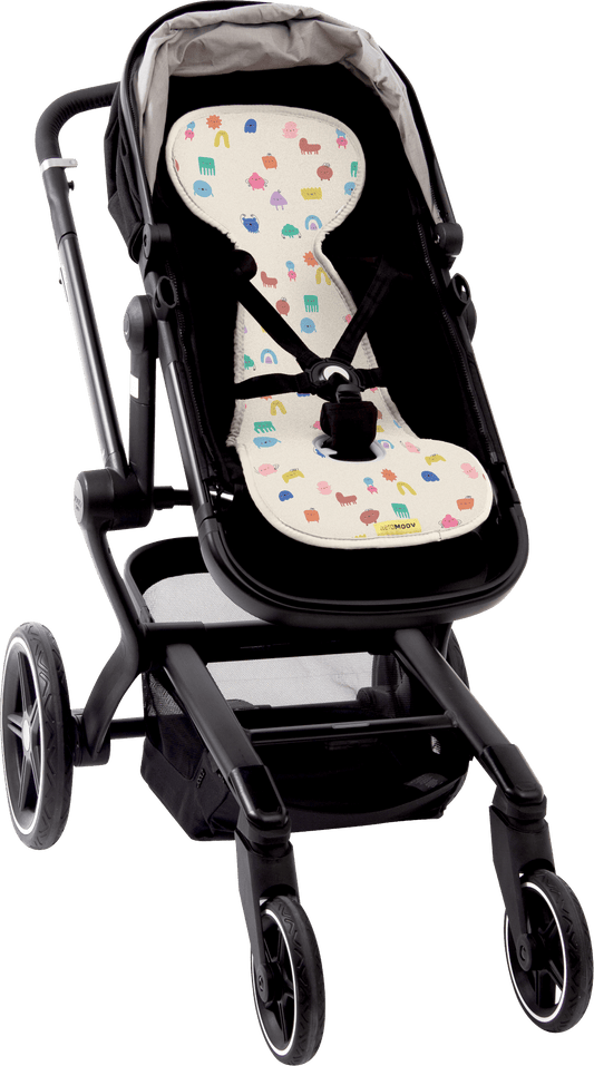 Podloga protiv znojenja za kolica, Aeromoov, grupa B - Funny Shapes - Mini Bambini