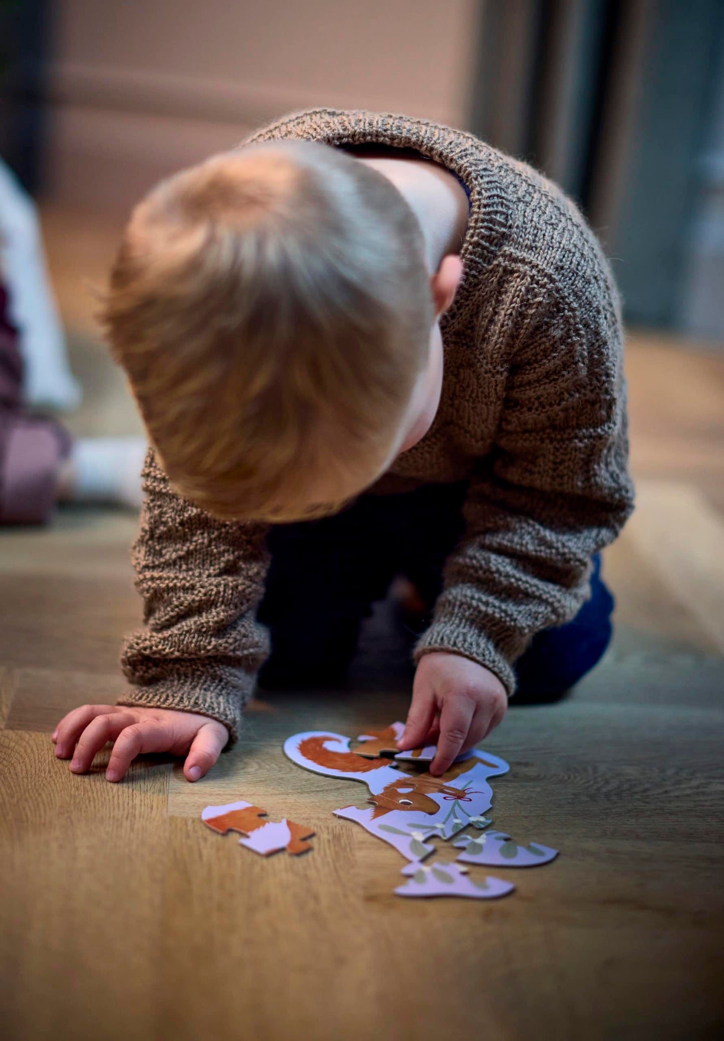Set 4 puzle "Šumski prijatelji" - Mini Bambini