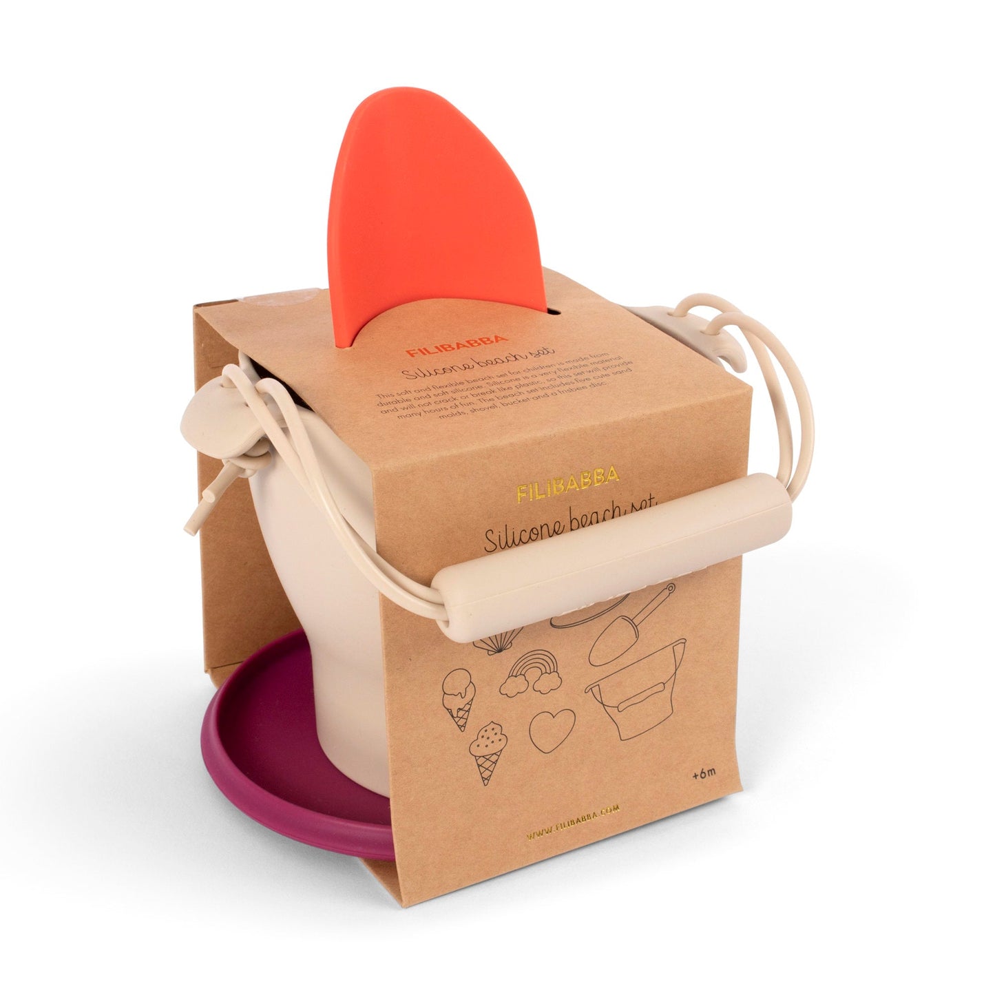 Silikonski set za plažu - Mini Bambini