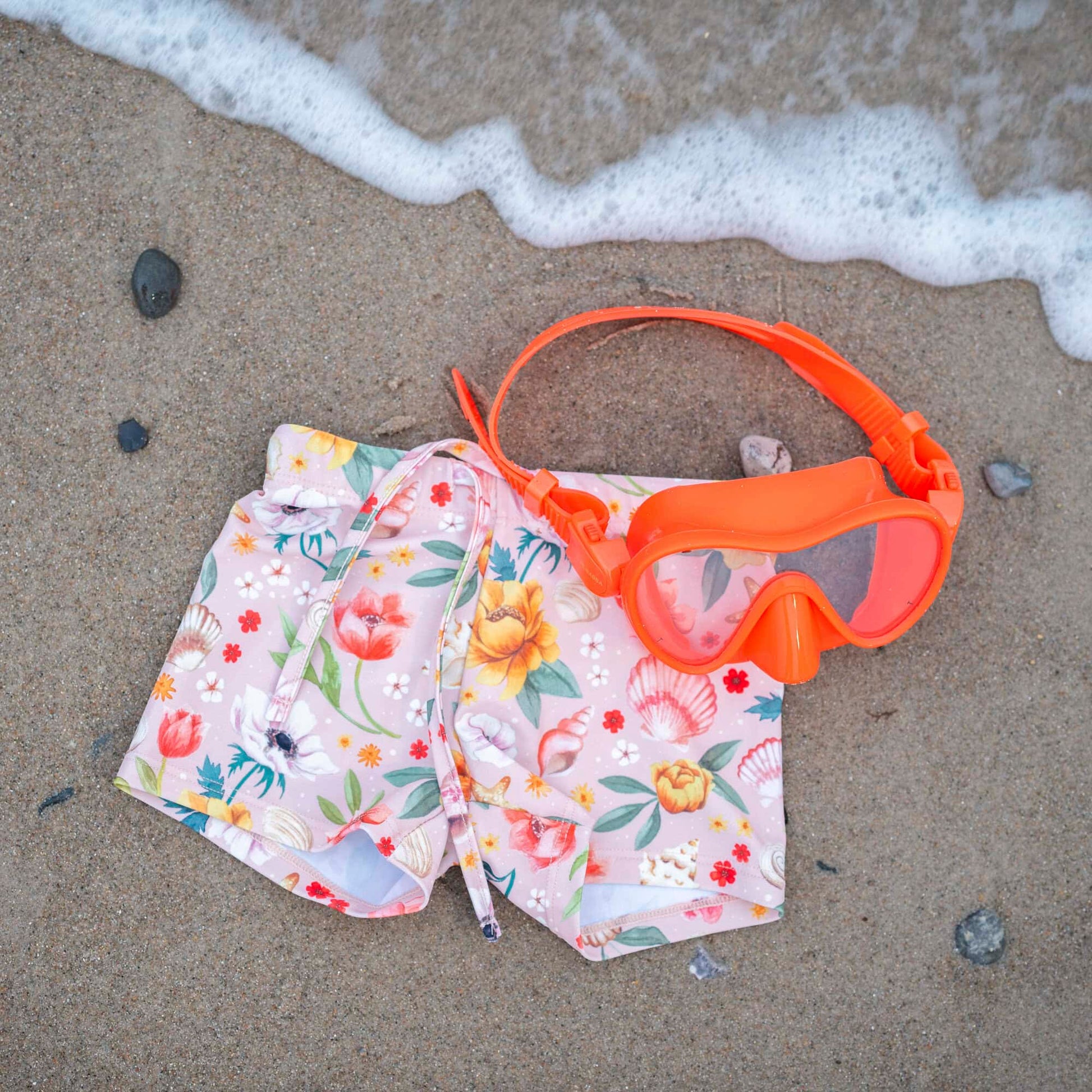 Šorc kupaći - Ocean Blossom - Mini Bambini