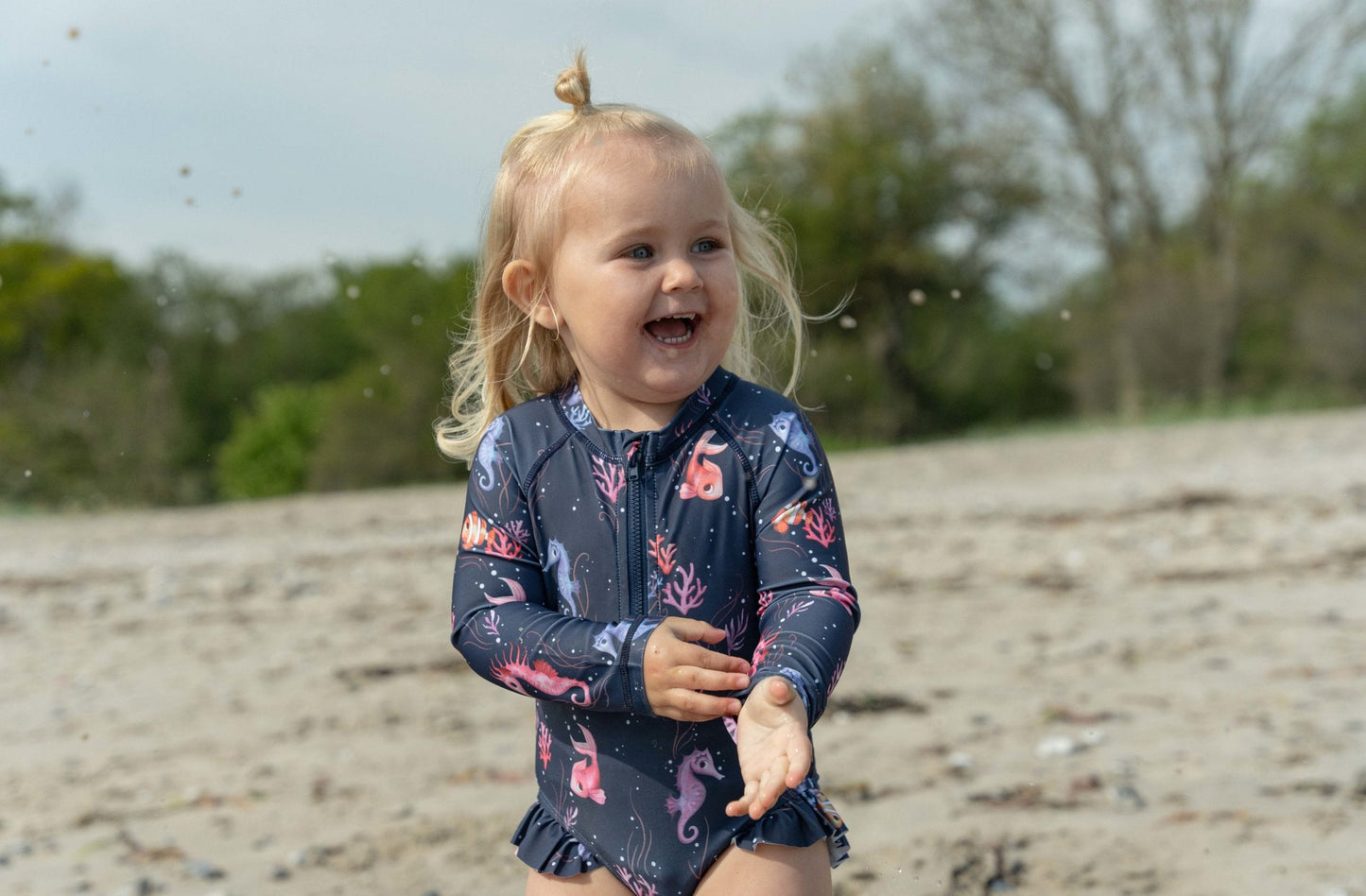 UV kupaći + prsluk za plivanje + kapica - Rainbow Reef - Mini Bambini