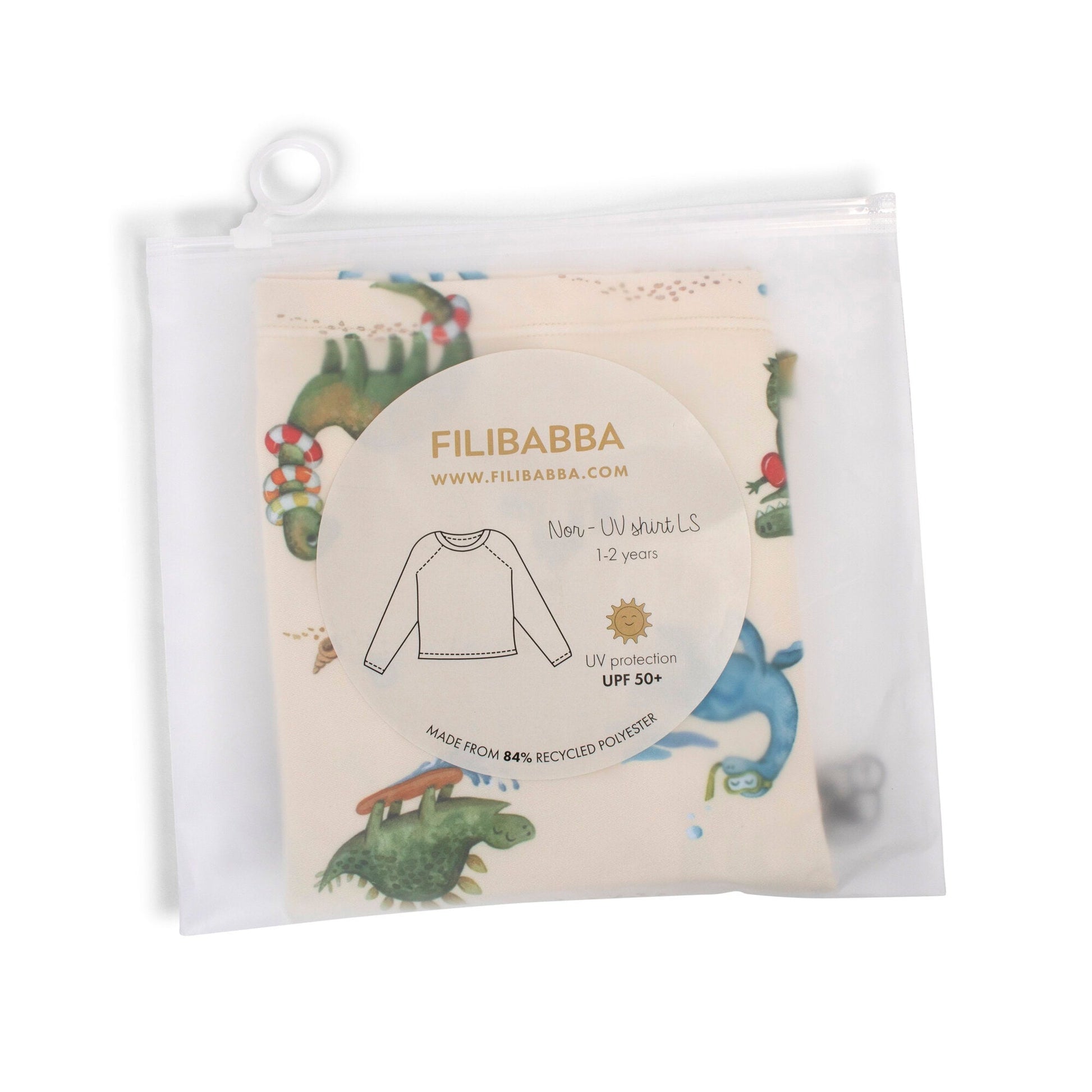 UV majica - Dino Beach - Mini Bambini