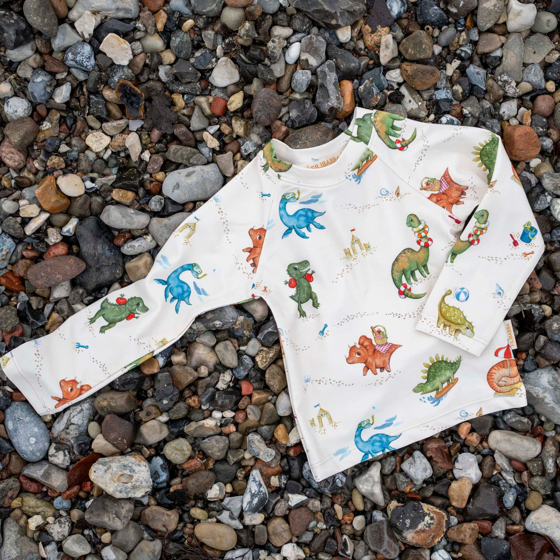 UV majica - Dino Beach - Mini Bambini