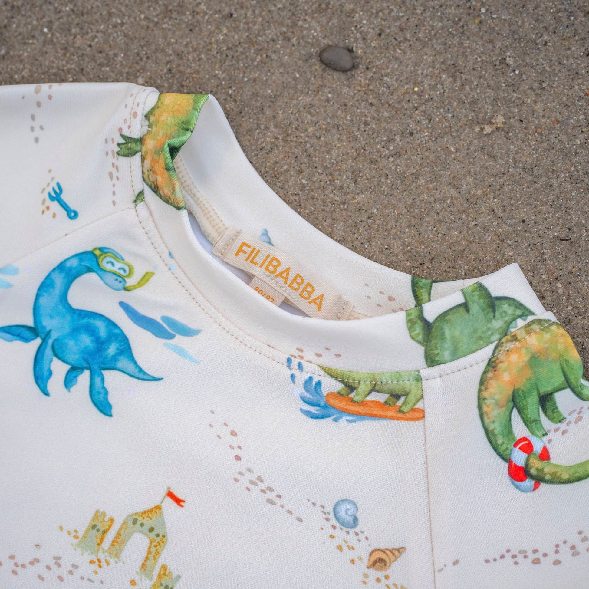 UV majica - Dino Beach - Mini Bambini