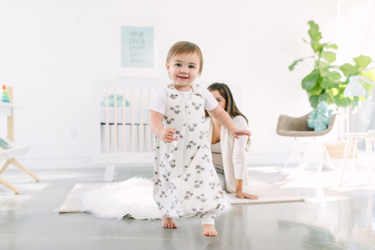 Vreća za spavanje sa nogavicama Ergobaby, ljetnja (18-36/L) - Mini Bambini