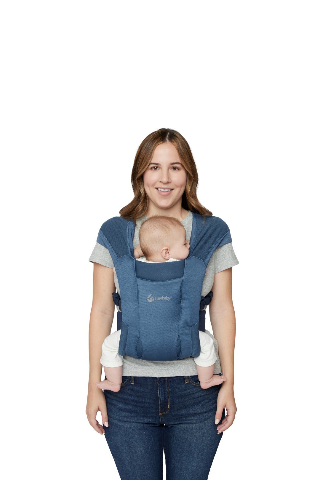 Ergonomska kengur nosiljka Ergobaby Embrace Soft Air Mesh - Blue