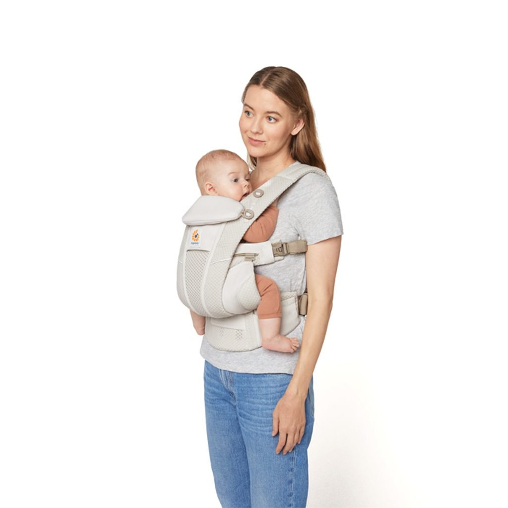 Ergonomska kengur nosiljka Ergobaby Omni Breeze - Natural beige - Mini Bambini