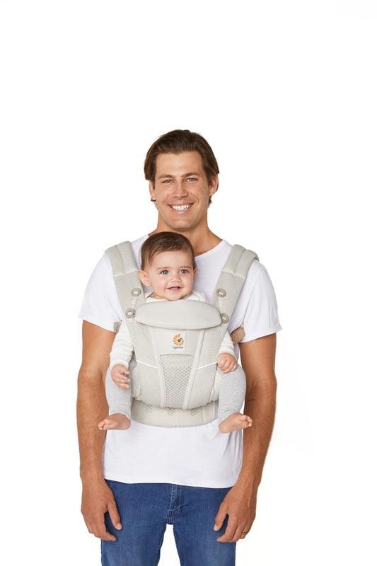 Ergonomska kengur nosiljka Ergobaby Omni Breeze - Natural beige - Mini Bambini