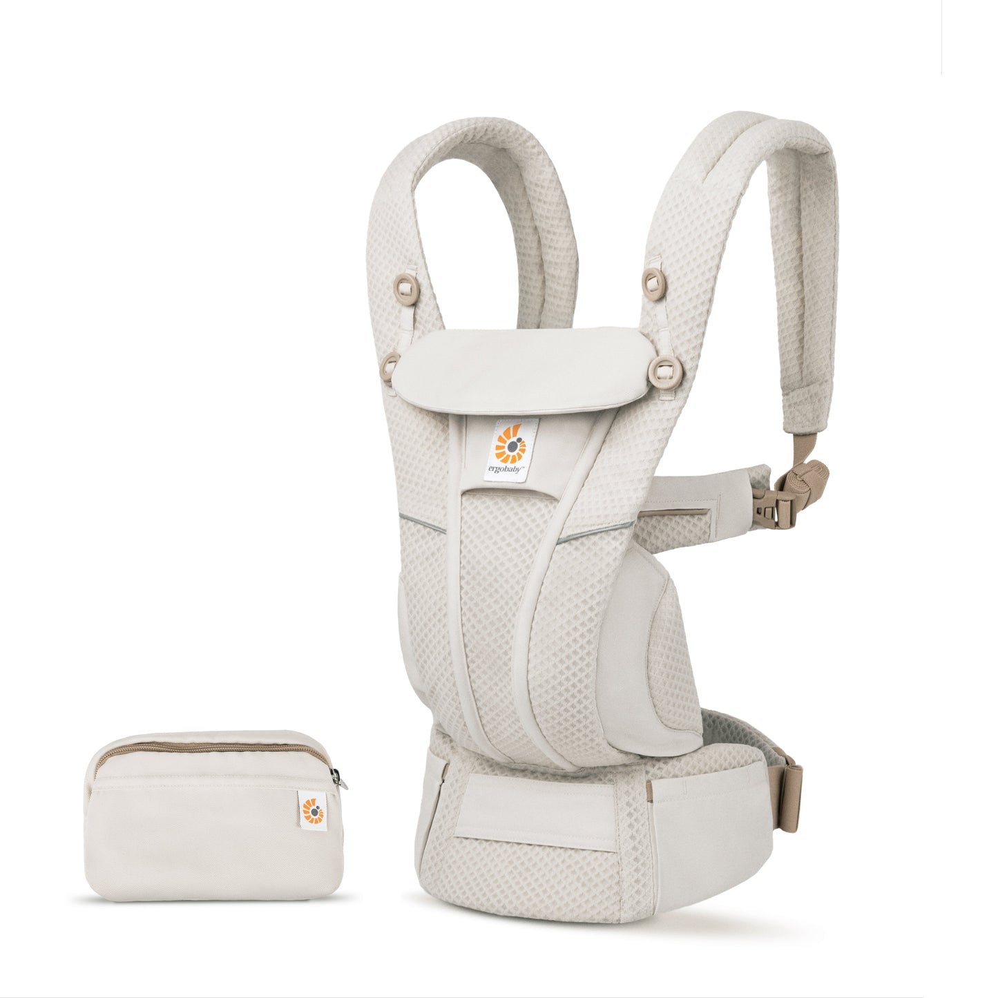 Ergonomska kengur nosiljka Ergobaby Omni Breeze - Natural beige - Mini Bambini