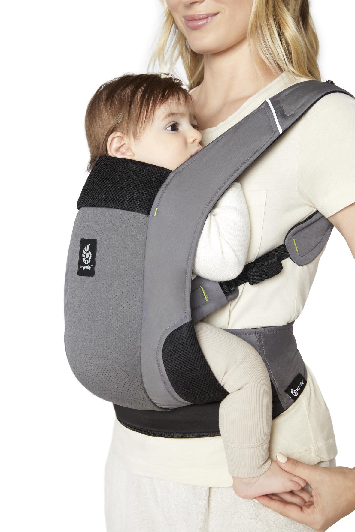 Ergonomska nosiljka Ergobaby Away - Graphite Grey - Mini Bambini