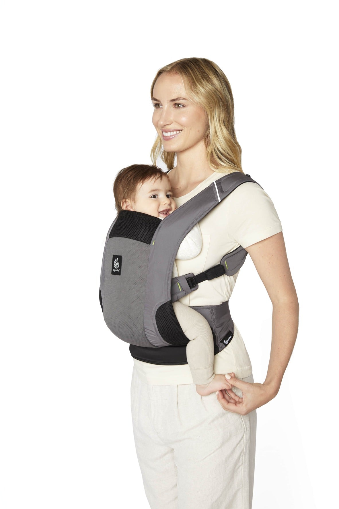 Ergonomska nosiljka Ergobaby Away - Graphite Grey - Mini Bambini