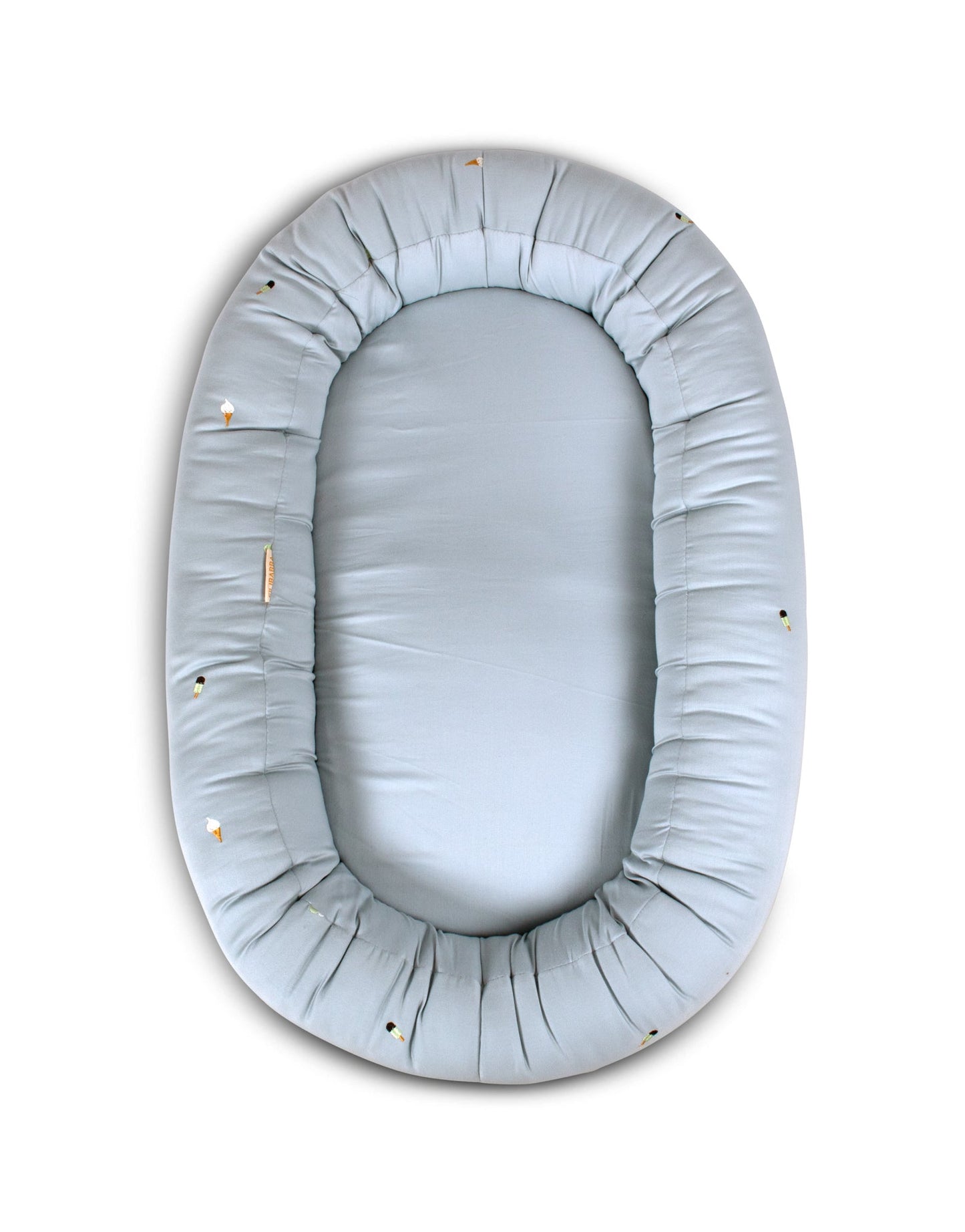 Gnijezdo za bebe "Cool summer pearl blue" - Mini Bambini