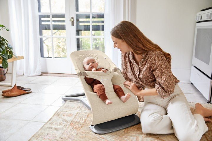 Ljuljaška Ergobaby Evolve 3 u 1 - Cream - Mini Bambini