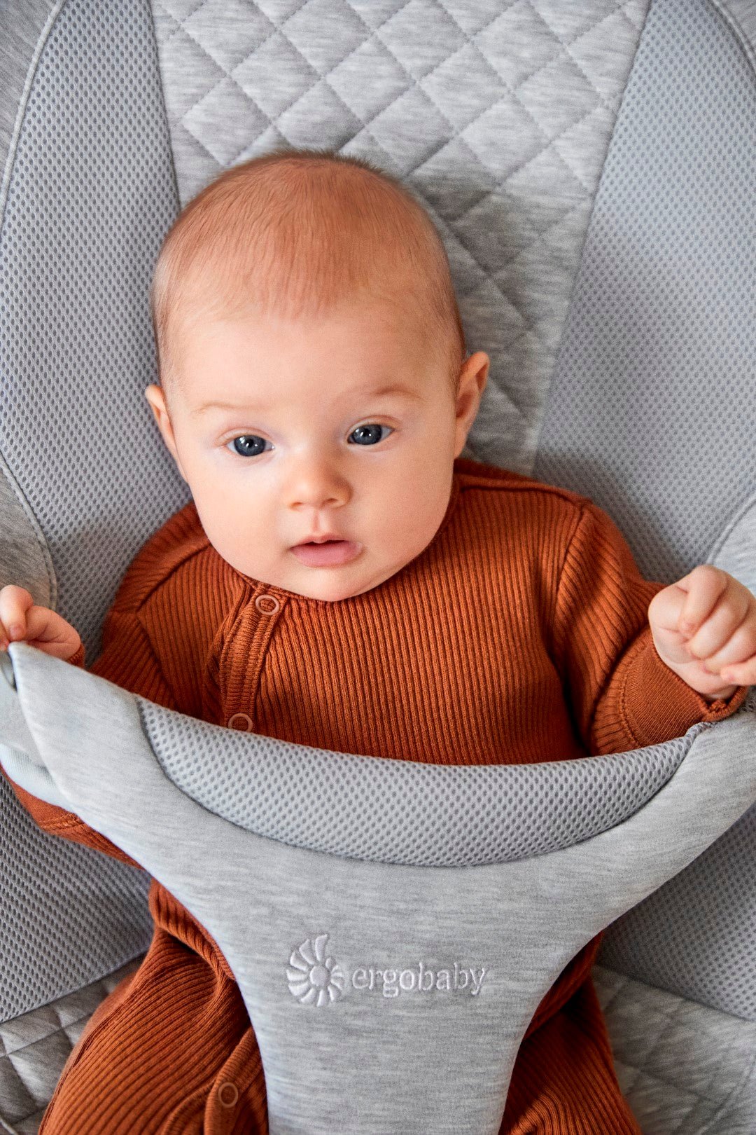Ljuljaška Ergobaby Evolve 3 u 1 - Light Grey - Mini Bambini