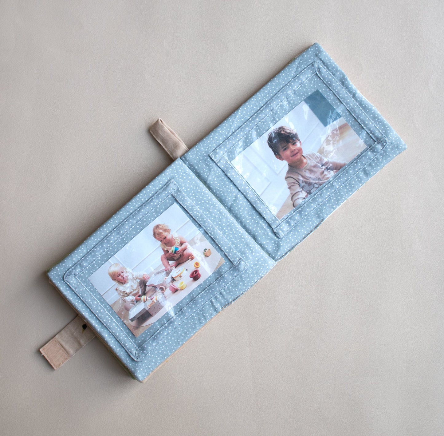 Mekani platneni foto album za bebe - Mini Bambini