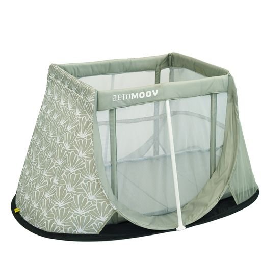 Putni krevetić AeroMoov - Seashell Olive, zelena - Mini Bambini
