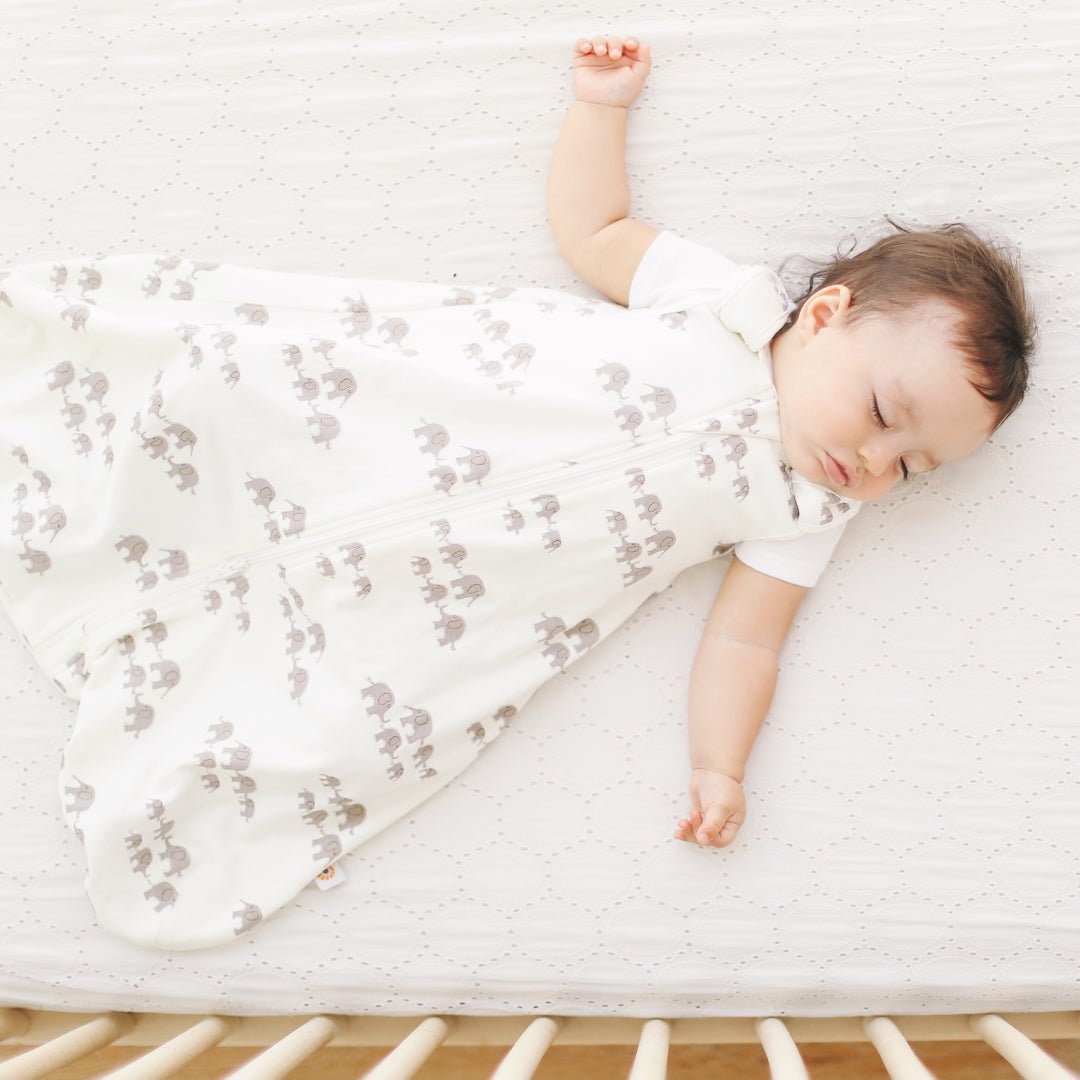 Vreća za spavanje Ergobaby, topla - Silver Waves - Mini Bambini