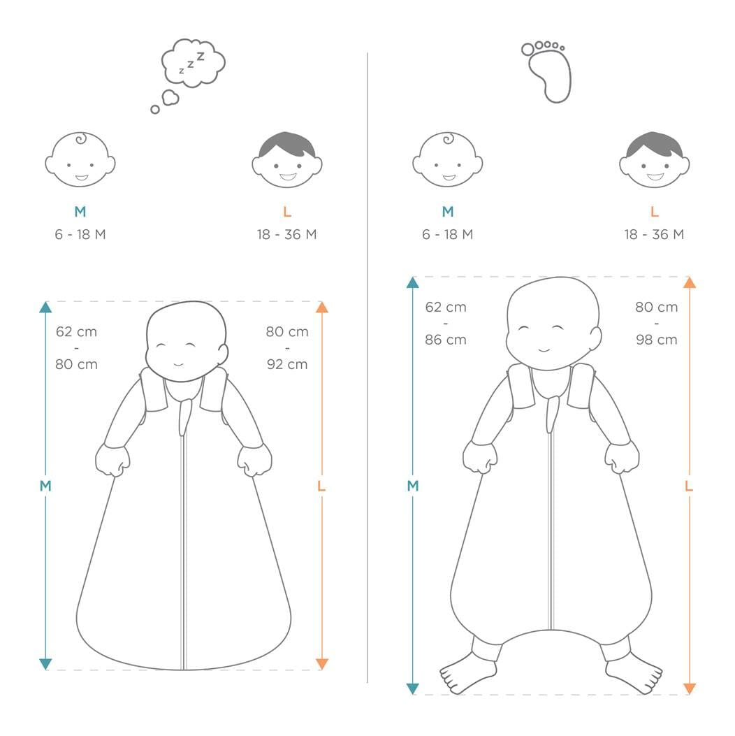 Vreća za spavanje sa nogavicama Ergobaby, ekstra topla, 18-36/L - Mini Bambini