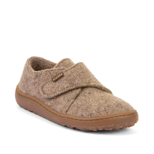Barefoot papuče Froddo, WOOLY - bež