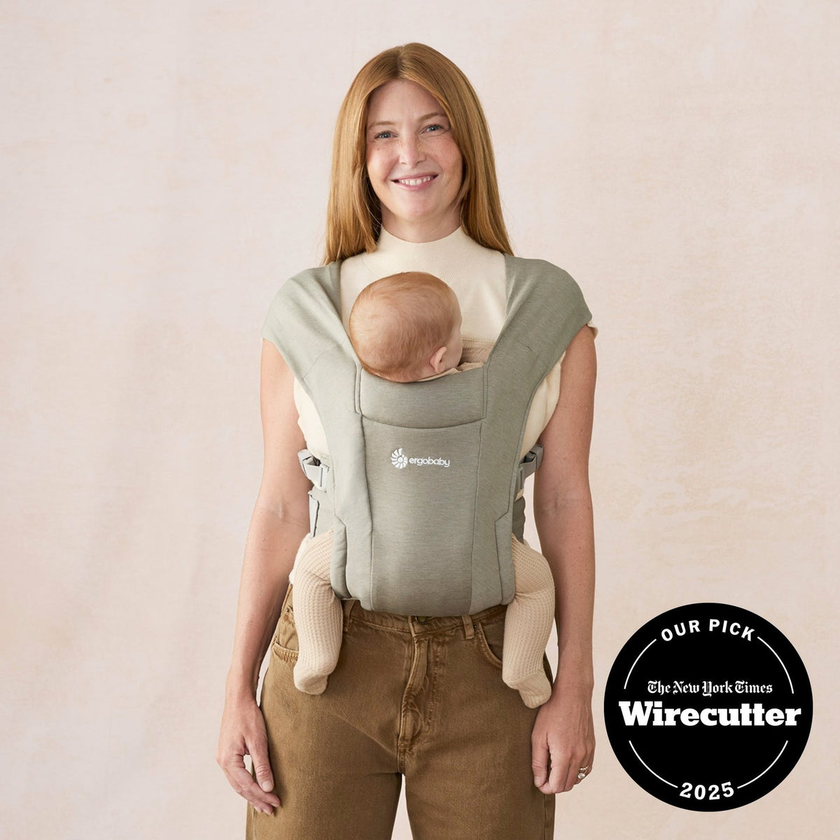 Ergonomska kengur nosiljka Ergobaby Embrace - Soft Olive