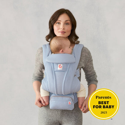 Ergonomska kengur nosiljka Ergobaby Omni Deluxe Mesh - Serene Blue