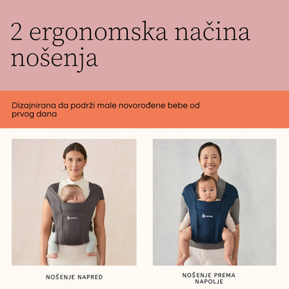 Ergonomska kengur nosiljka Ergobaby Embrace - Soft Olive