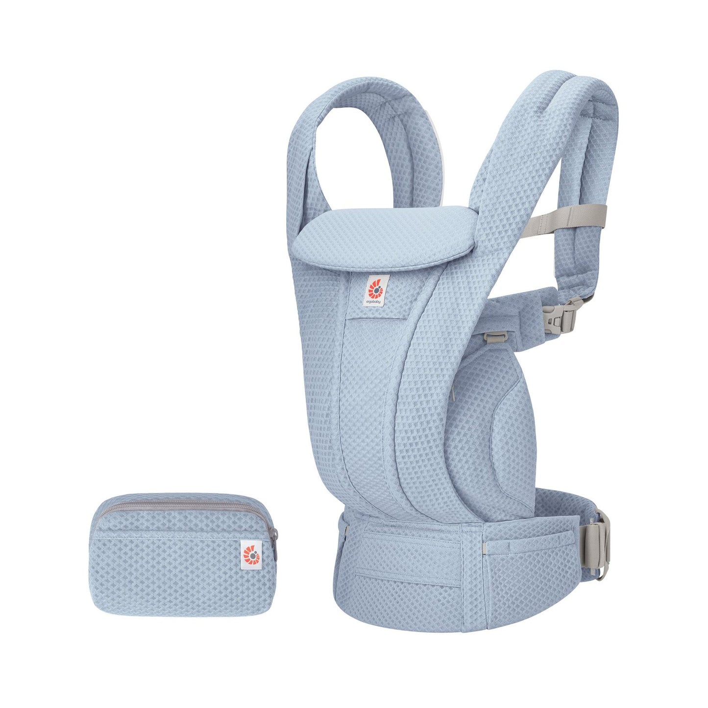 Ergonomska kengur nosiljka Ergobaby Omni Deluxe Mesh - Serene Blue