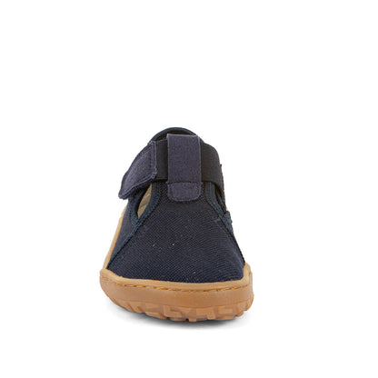 Barefoot papuče Froddo, CANVAS T-BAR - dark blue