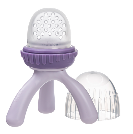 b.box Silikonska mljackalica za svježu hranu – Peony