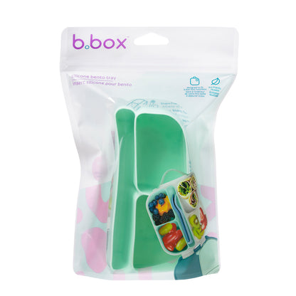 b.box Silikonski umetak za mini kutiju za užinu – Forest