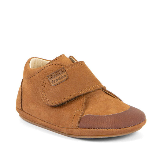 Barefoot cipele Froddo FIRST WALK - cognac - Mini Bambini