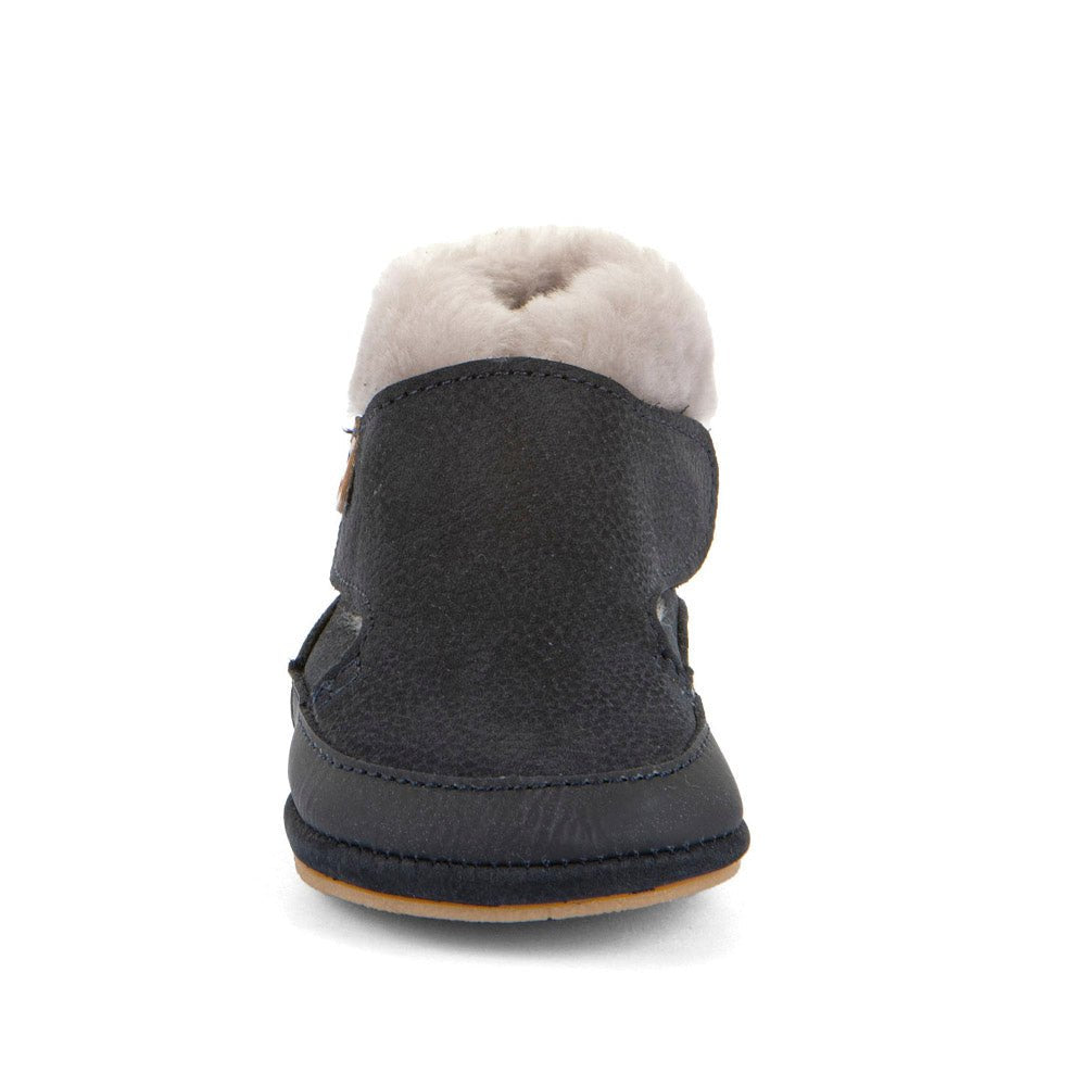 Barefoot čizme Froddo, FURRY WALK - dark blue - Mini Bambini