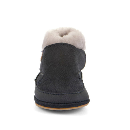 Barefoot čizme Froddo, FURRY WALK - dark blue - Mini Bambini